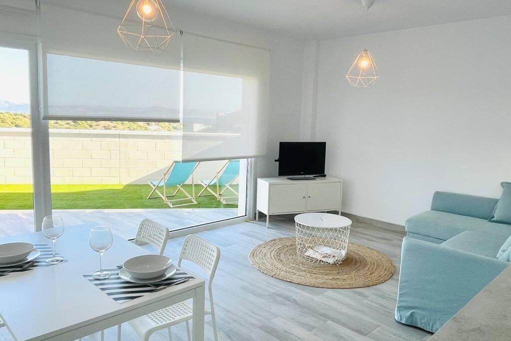 Precioso Apartamento Con Vistas Parciales, Garaje Y Piscina タリファ エクステリア 写真